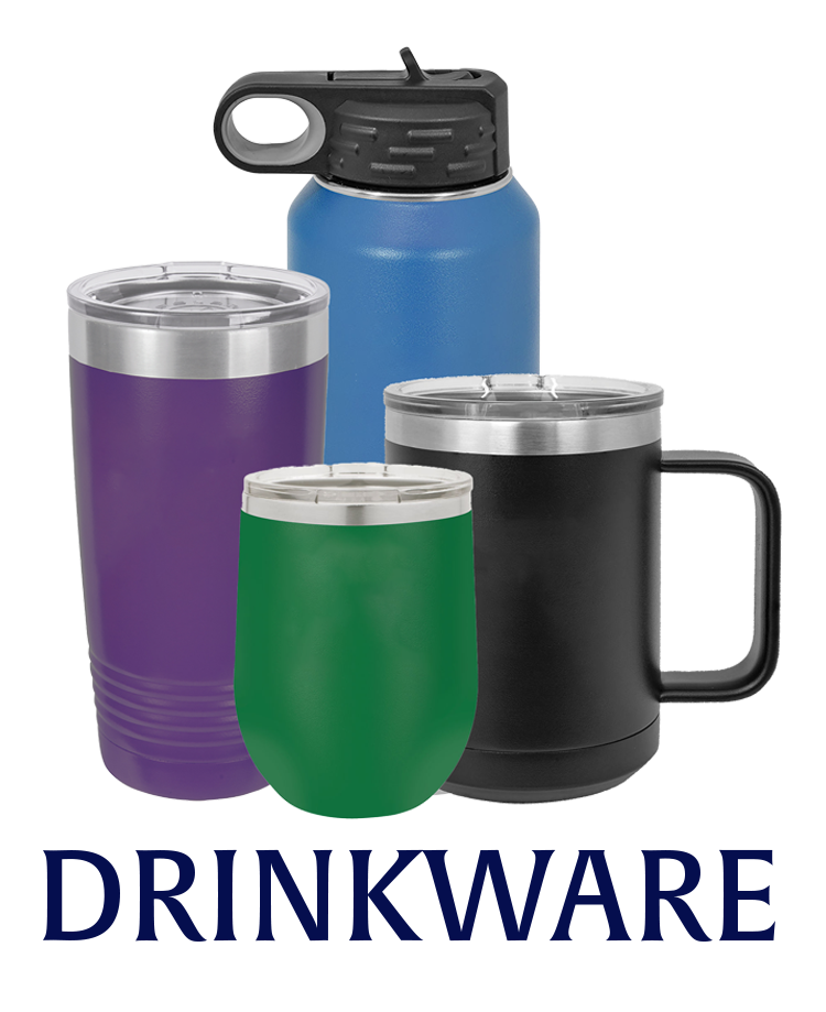 Drinkware - Stainless Steel Tumblers and Beverage Holders